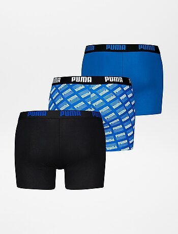 Lote de 3 boxers lisos e estampados 'Puma'