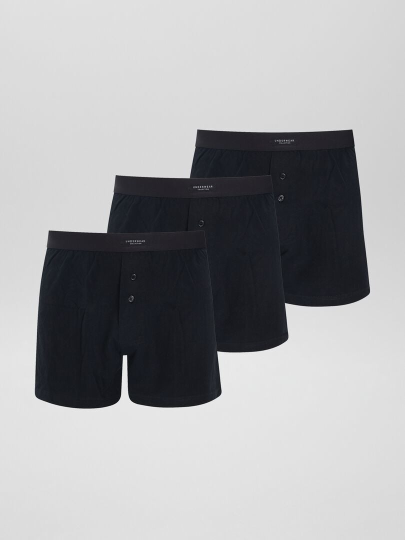 Lote de 3 boxers DESPORTO MICRO termorregulação 'DIM - PRETO - Kiabi -  26.00€