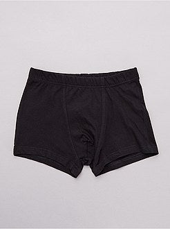 Lote de 3 boxers lisos - Kiabi