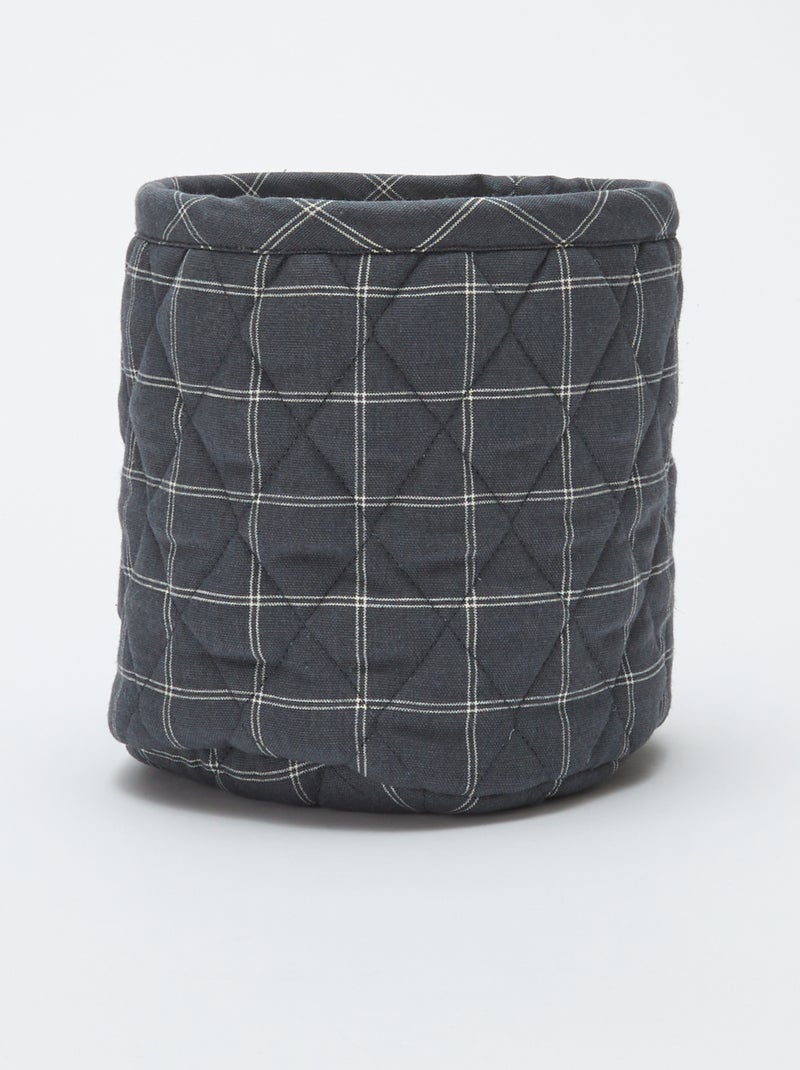 Lote de 3 cestos em tecido - Kiabi Home BRANCO - Kiabi