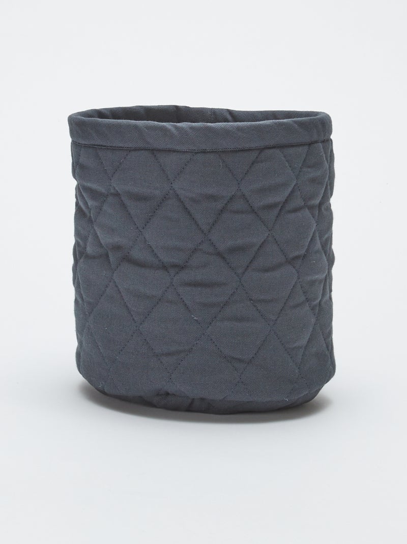 Lote de 3 cestos em tecido Kiabi Home CASTANHO - Kiabi