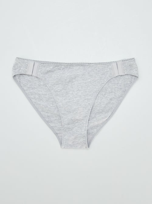Lote de 3 cueca para mulher - Fácil de Vestir - Kiabi Lote de 3 cueca para mulher - Fácil de Vestir - Kiabi