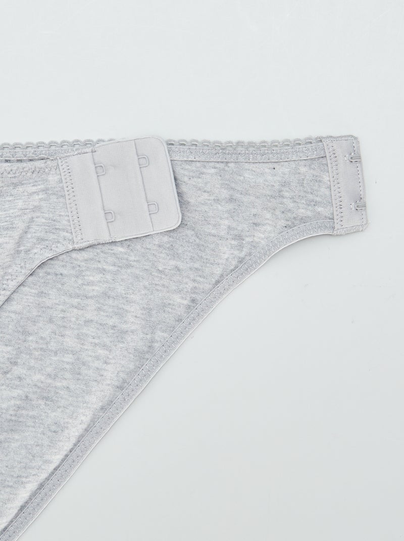 Lote de 3 cueca para mulher - So Easy VERDE - Kiabi