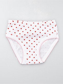 Lote de 3 cuecas 'Absorba' tema 'joaninhas' - Kiabi