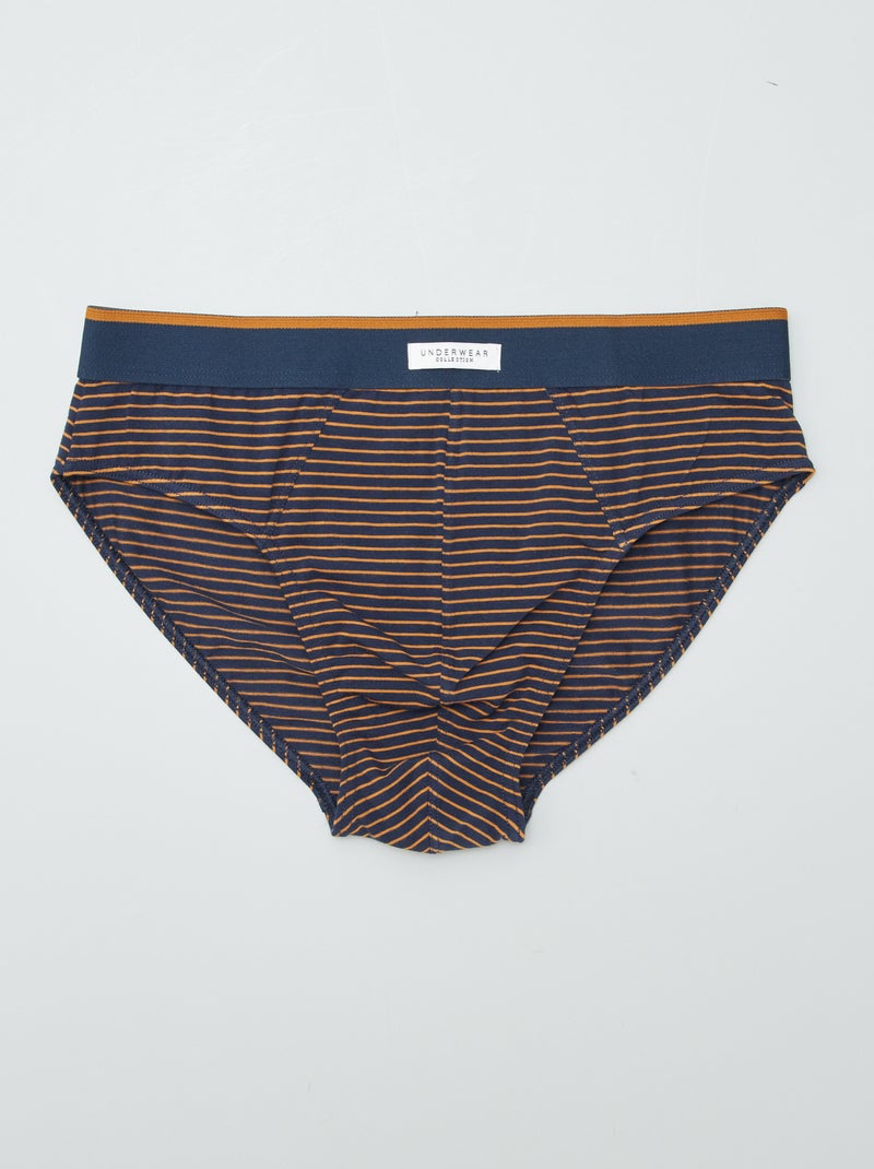 Lote de 3 cuecas AMARELO - Kiabi