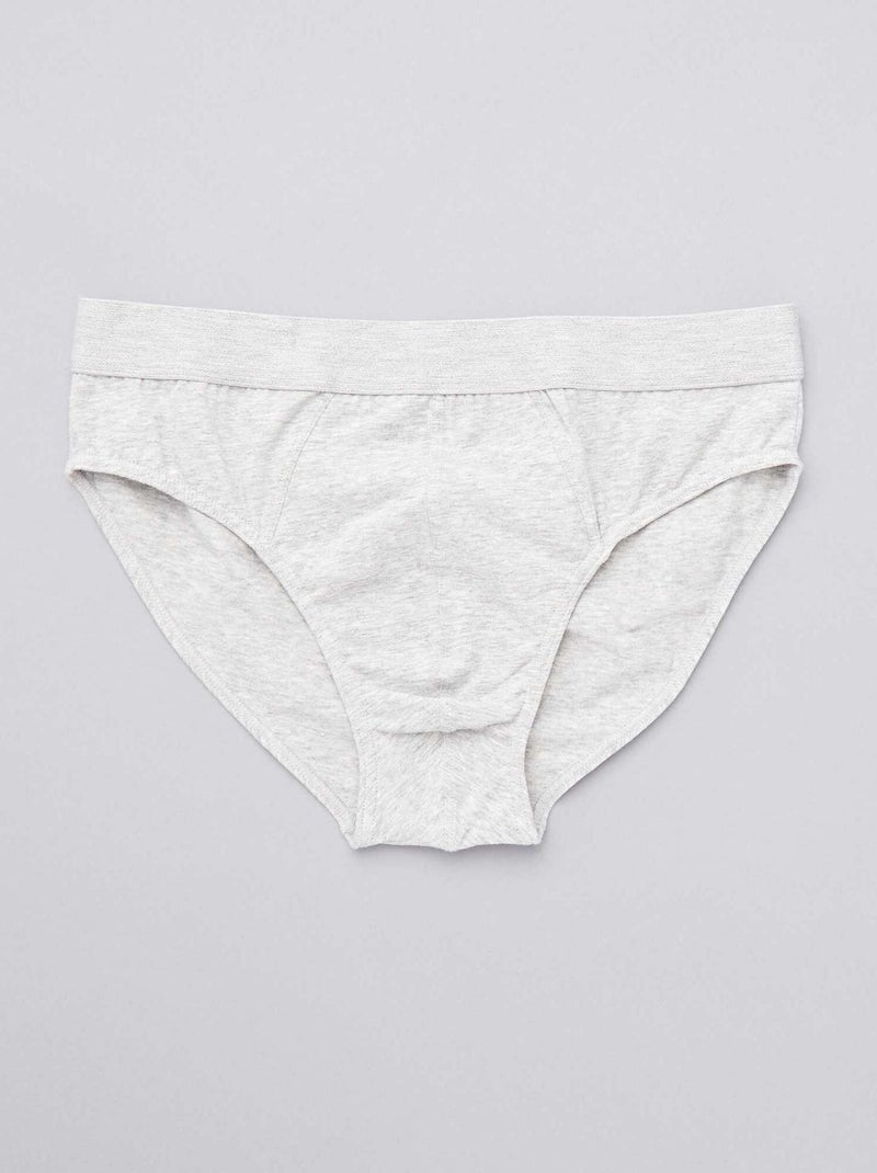 Lote de 3 cuecas AZUL - Kiabi