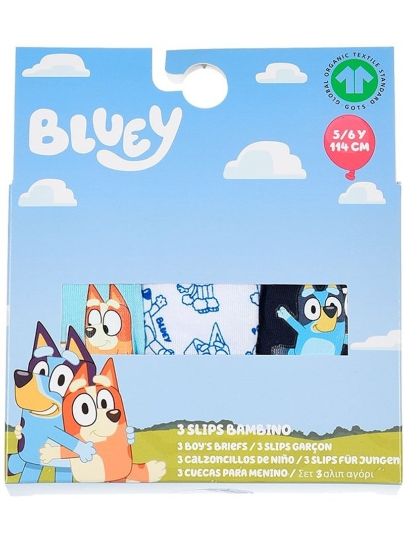 Lote de 3 cuecas bluey menino | licença oficial Multicolorido - Kiabi