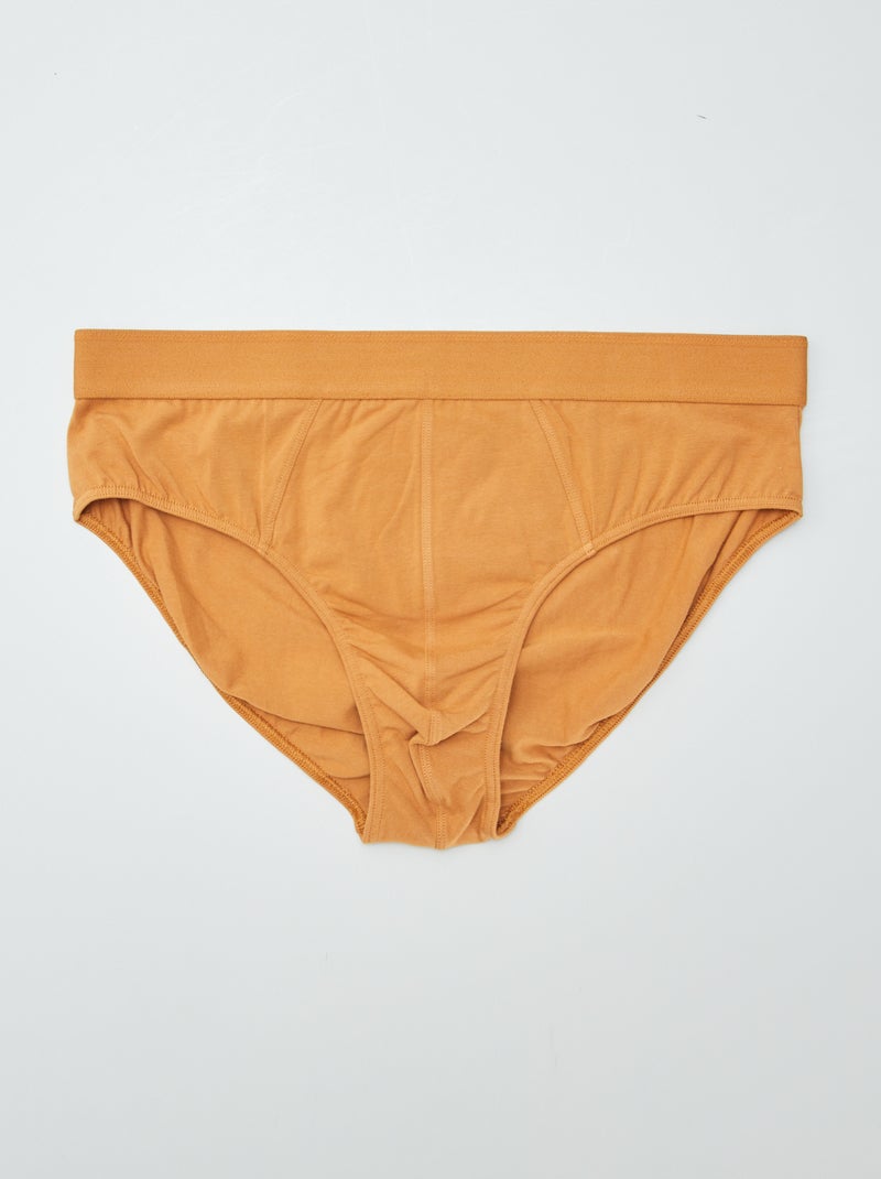 Lote de 3 cuecas CAQUI - Kiabi