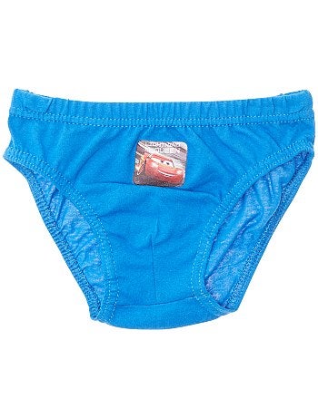 Lote de 3 cuecas 'Carros' - Kiabi