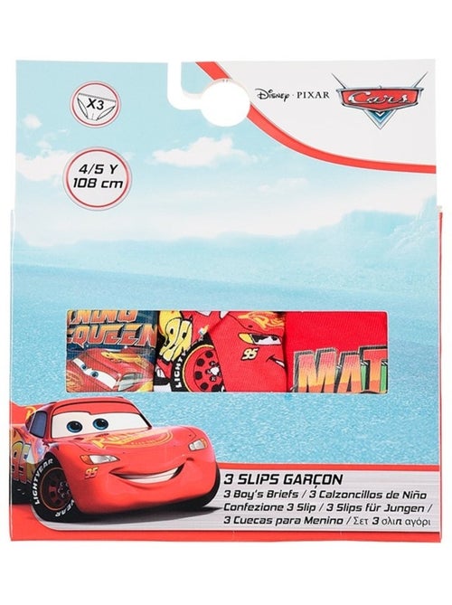 Lote de 3 cuecas cars menino | licença oficial - Kiabi Lote de 3 cuecas cars menino | licença oficial - Kiabi