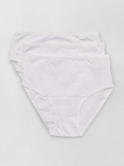 Lote de 3 cuecas clássicas 'Sans Complexe' - Kiabi