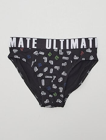 Lote de 3 cuecas com estampado