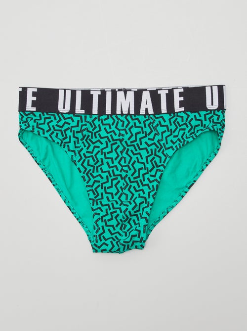 Lote de 3 cuecas com estampado - Kiabi