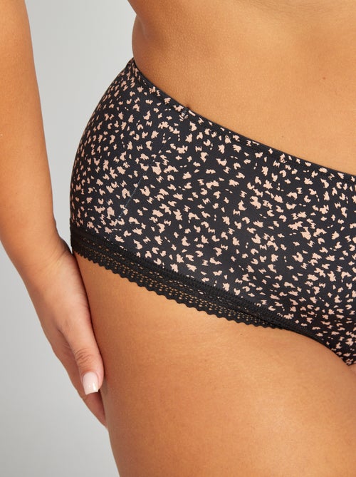 Lote de 3 cuecas com estampado - Kiabi