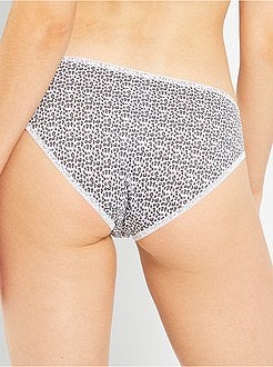 Lote de 3 cuecas 'conceção ecológica' - Kiabi