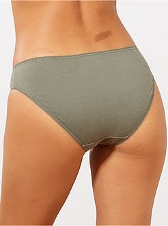 Lote de 3 cuecas 'conceção ecológica' - Kiabi