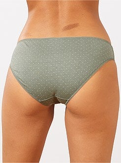 Lote de 3 cuecas 'conceção ecológica' - Kiabi