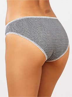 Lote de 3 cuecas 'conceção ecológica' - Kiabi