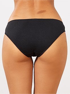 Lote de 3 cuecas 'conceção ecológica' - Kiabi