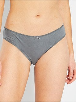 Lote de 3 cuecas 'conceção ecológica' - Kiabi