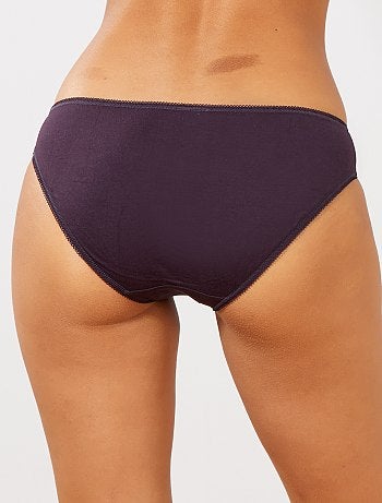 Lote de 3 cuecas de algodão com motivo fantasia - Kiabi