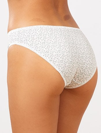 Lote de 3 cuecas de algodão com motivo fantasia - Kiabi