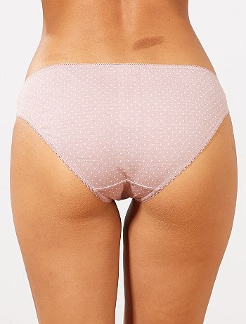 Lote de 3 cuecas de algodão com motivo fantasia - Kiabi