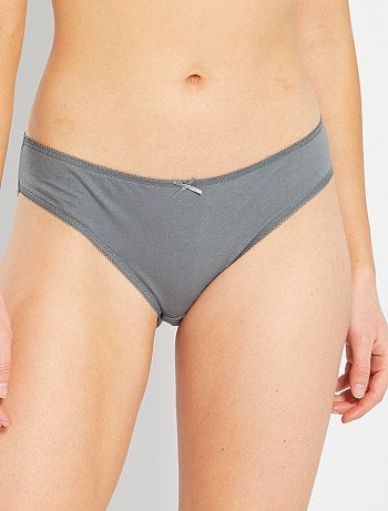 Lote de 3 cuecas de algodão com motivo fantasia - Kiabi