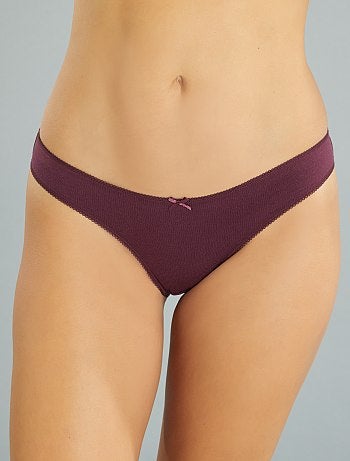 Lote de 3 cuecas de algodão com motivo fantasia - Kiabi