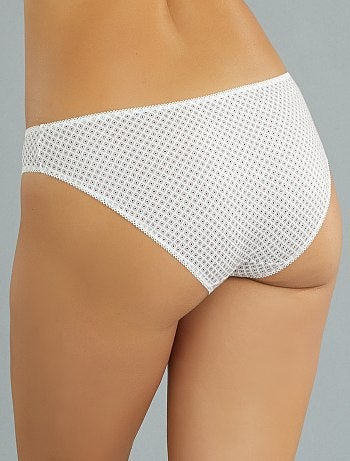 Lote de 3 cuecas de algodão com motivo fantasia - Kiabi