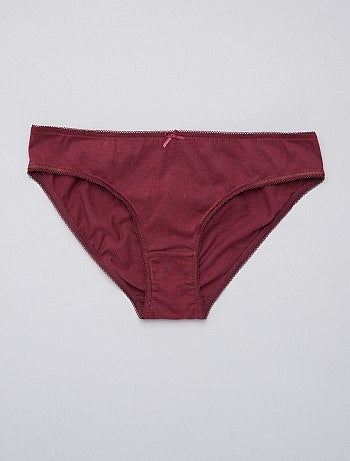 Lote de 3 cuecas de algodão com motivo fantasia - Kiabi