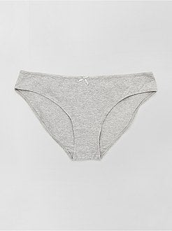 Lote de 3 cuecas de algodão - Kiabi