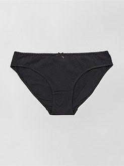 Lote de 3 cuecas de algodão - Kiabi