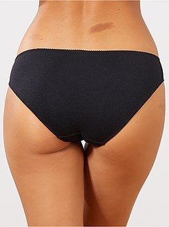 Lote de 3 cuecas de algodão - Kiabi