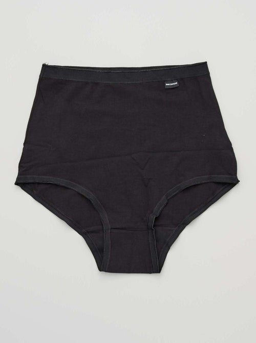 Lote de 3 cuecas de cintura subida 'Sans Complexe' - Kiabi