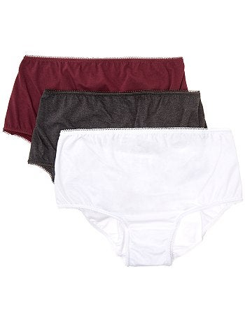 Lote de 3 cuecas de maternidade - Kiabi