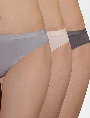 Lote de 3 cuecas 'DIM'