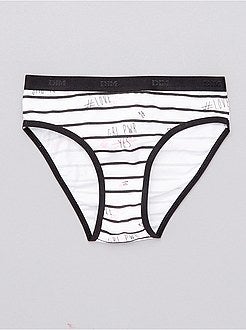 Lote de 3 cuecas 'DIM' tema 'ashtag' - Kiabi