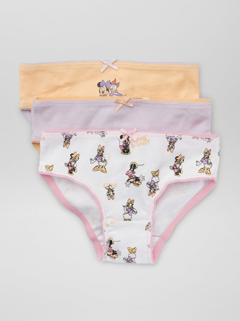Lote de 3 cuecas 'Disney' 'Minnie e Margarida' Minnie - Kiabi