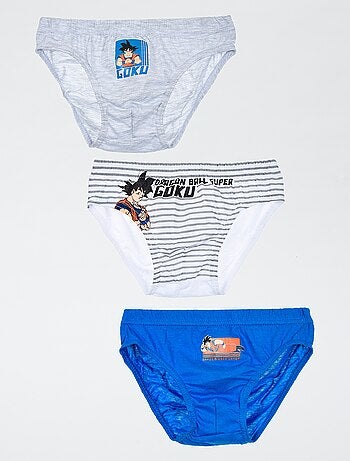 Lote de 3 cuecas 'Dragon Ball'