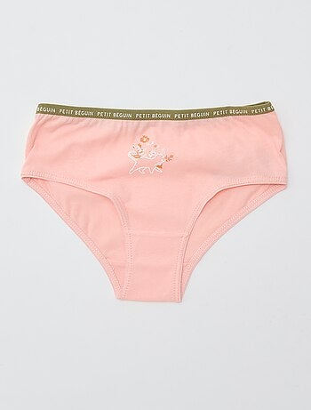 Lote de 3 cuecas estampadas 'Petit Béguin'