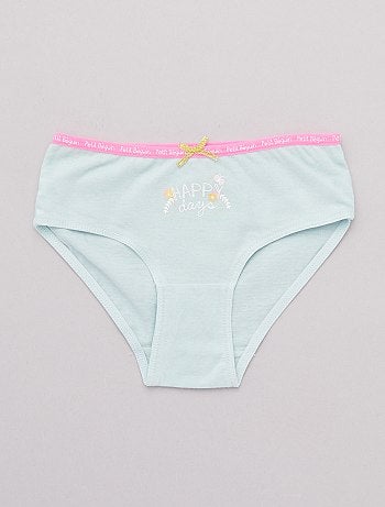 Lote de 3 cuecas 'Happy Days' - Kiabi