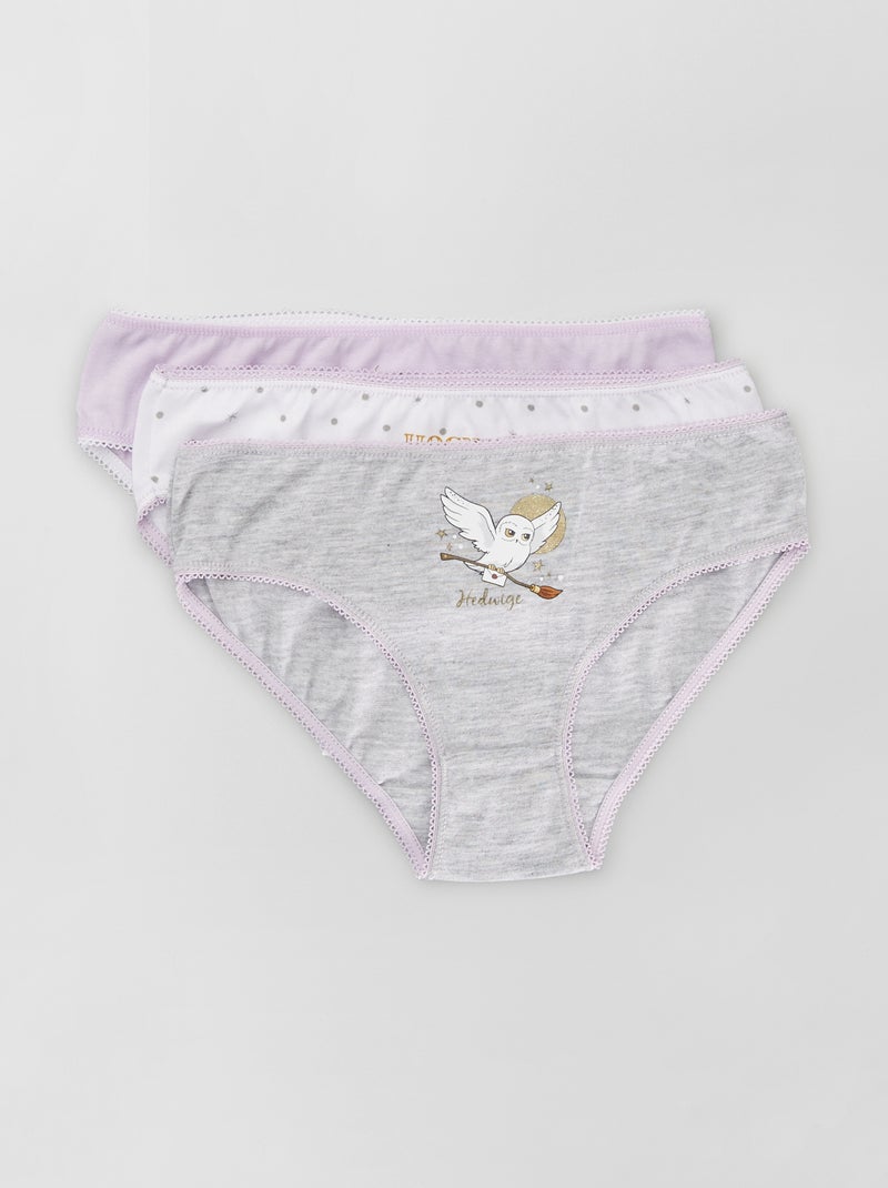 Lote de 3 cuecas 'Harry Potter' BRANCO - Kiabi