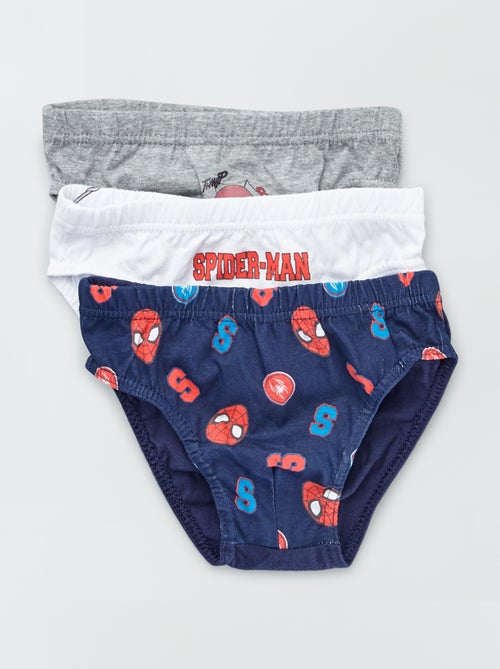 Lote de 3 cuecas 'Homem-Aranha' - Kiabi