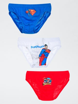 Lote de 3 cuecas 'Homem-Aranha'