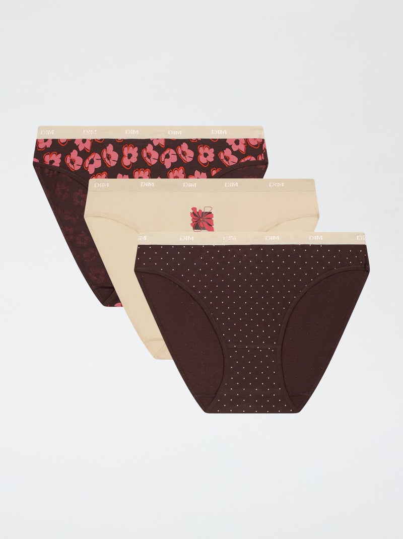 Lote de 3 cuecas Les Pockets da 'DIM' Branco - Kiabi