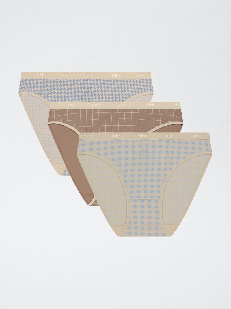 Lote de 3 cuecas Les Pockets da 'DIM' Branco - Kiabi