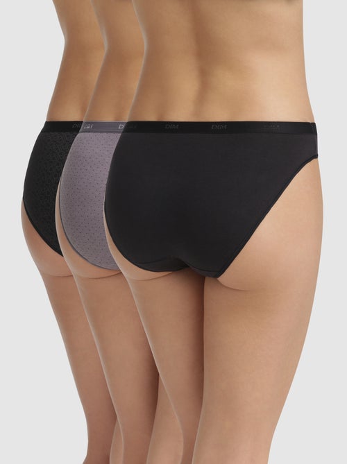 Lote de 3 cuecas Les Pockets da 'DIM' - Kiabi