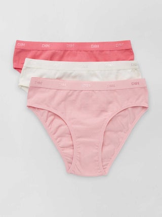 Lote de 3 cuecas 'Les Pockets' 'DIM'