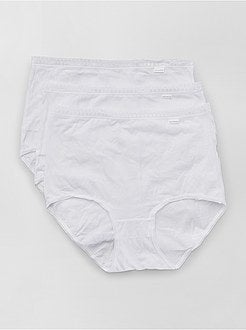 Lote de 3 cuecas maxi 'Sans Complexe' - Kiabi